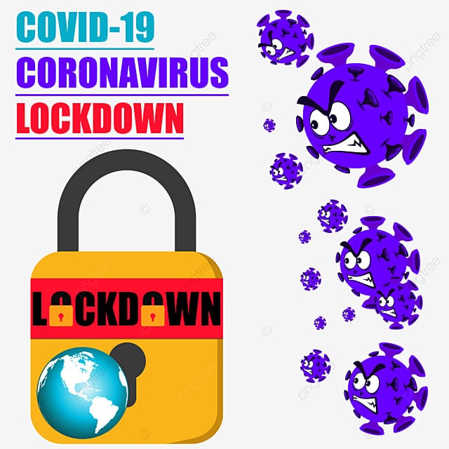 covid19 lockdown padlock