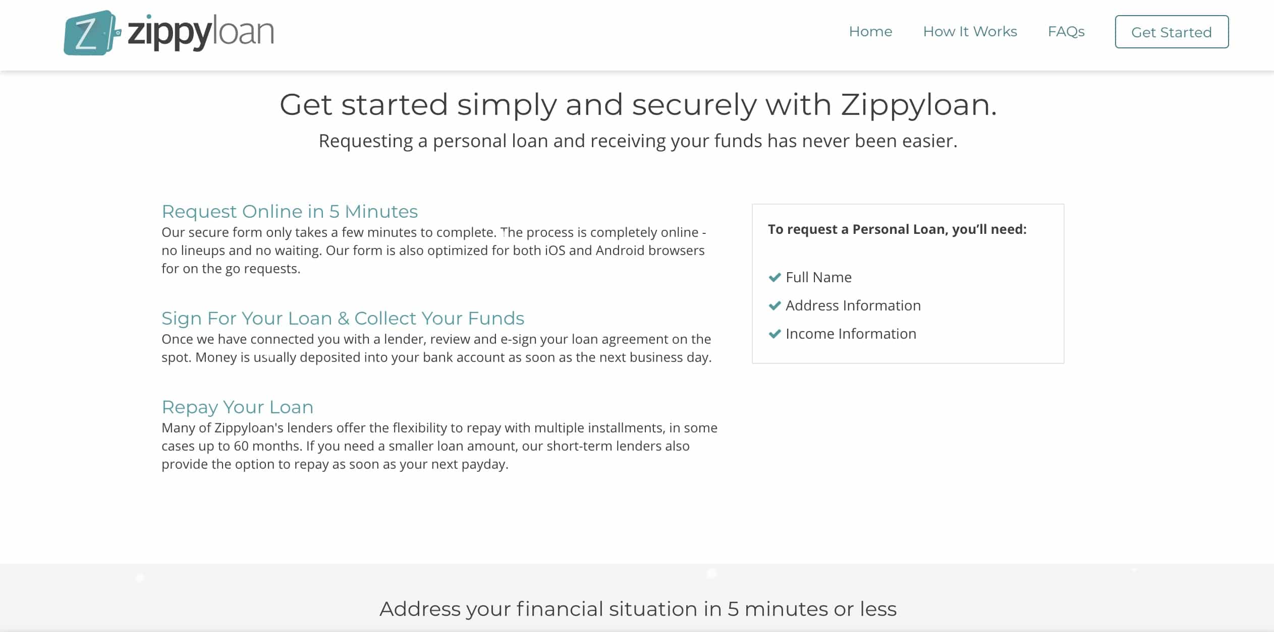 Zippyloan Personal Loans