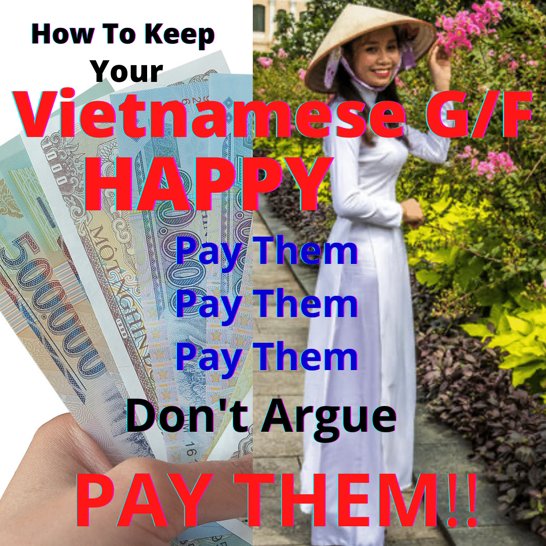 Vietnamese Girlfriend Happy