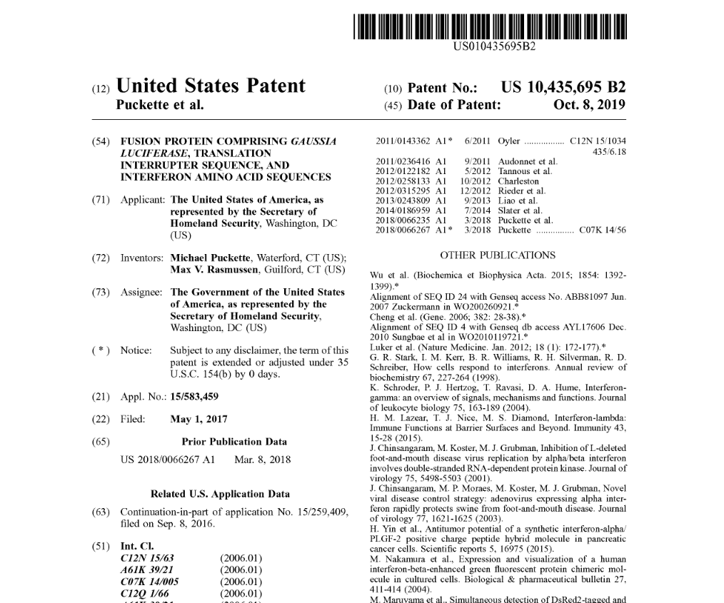 Covid Patent