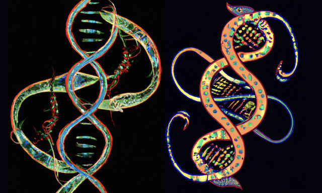 SV40 in DNA