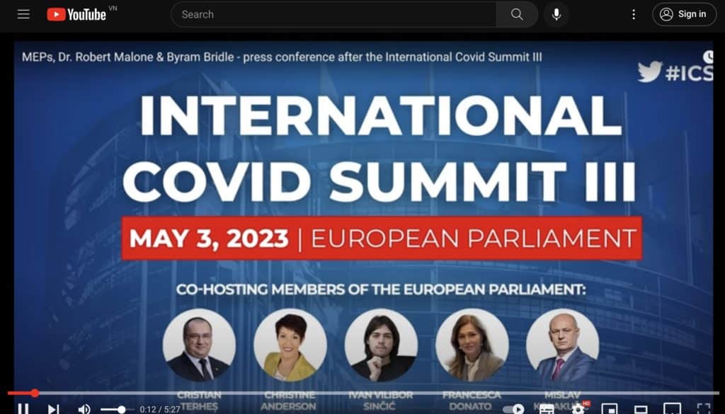 International Covid Summit