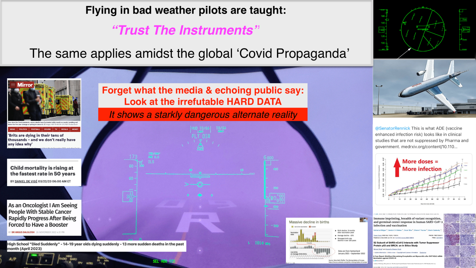 Trust The Data - not the Covid propaganda