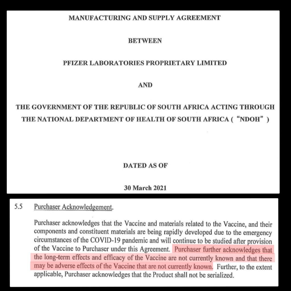 Government vaccine contract