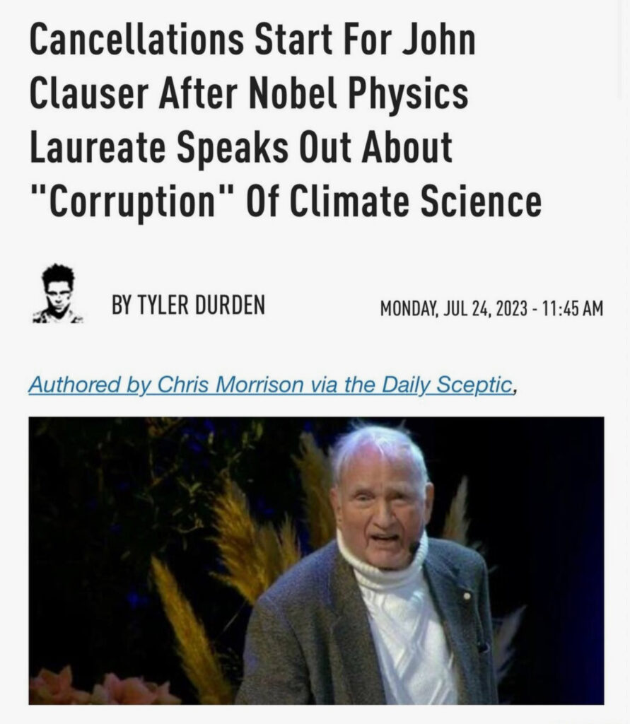 Censorship of real climate science