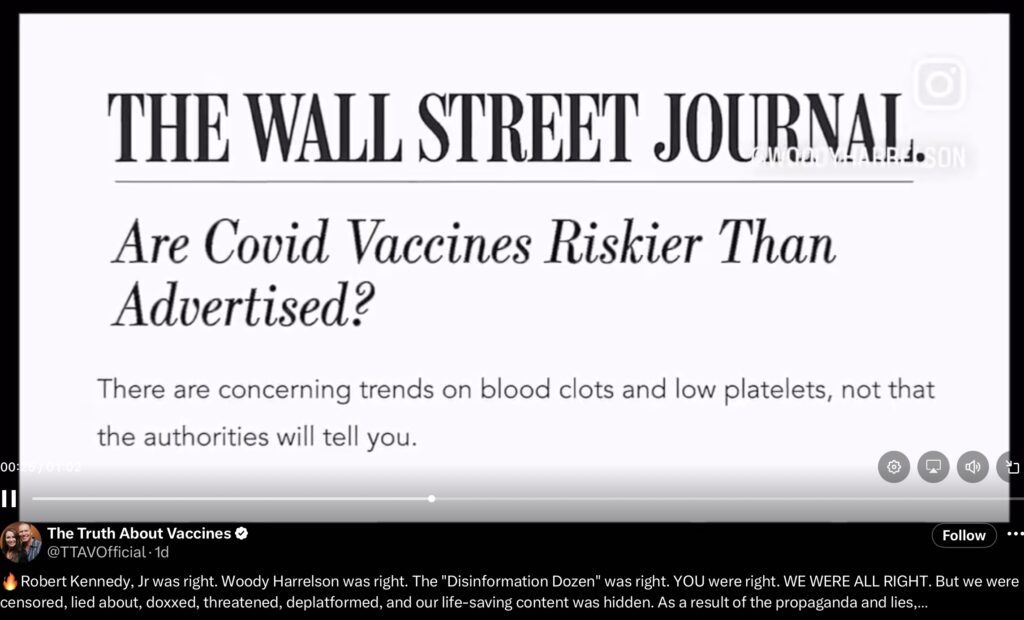 Covid vaccines risky