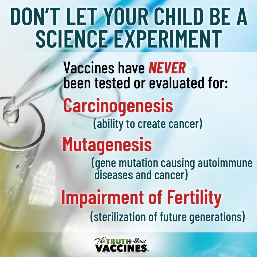 Vaccines are not tested properly