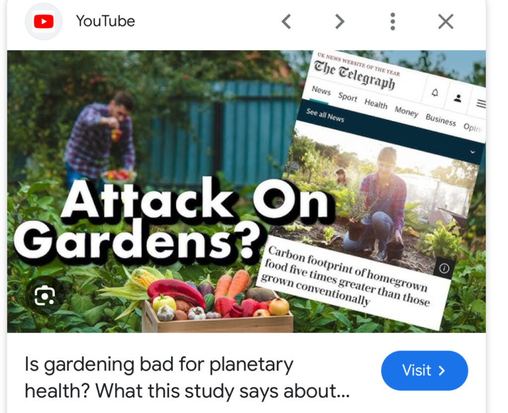 war on food