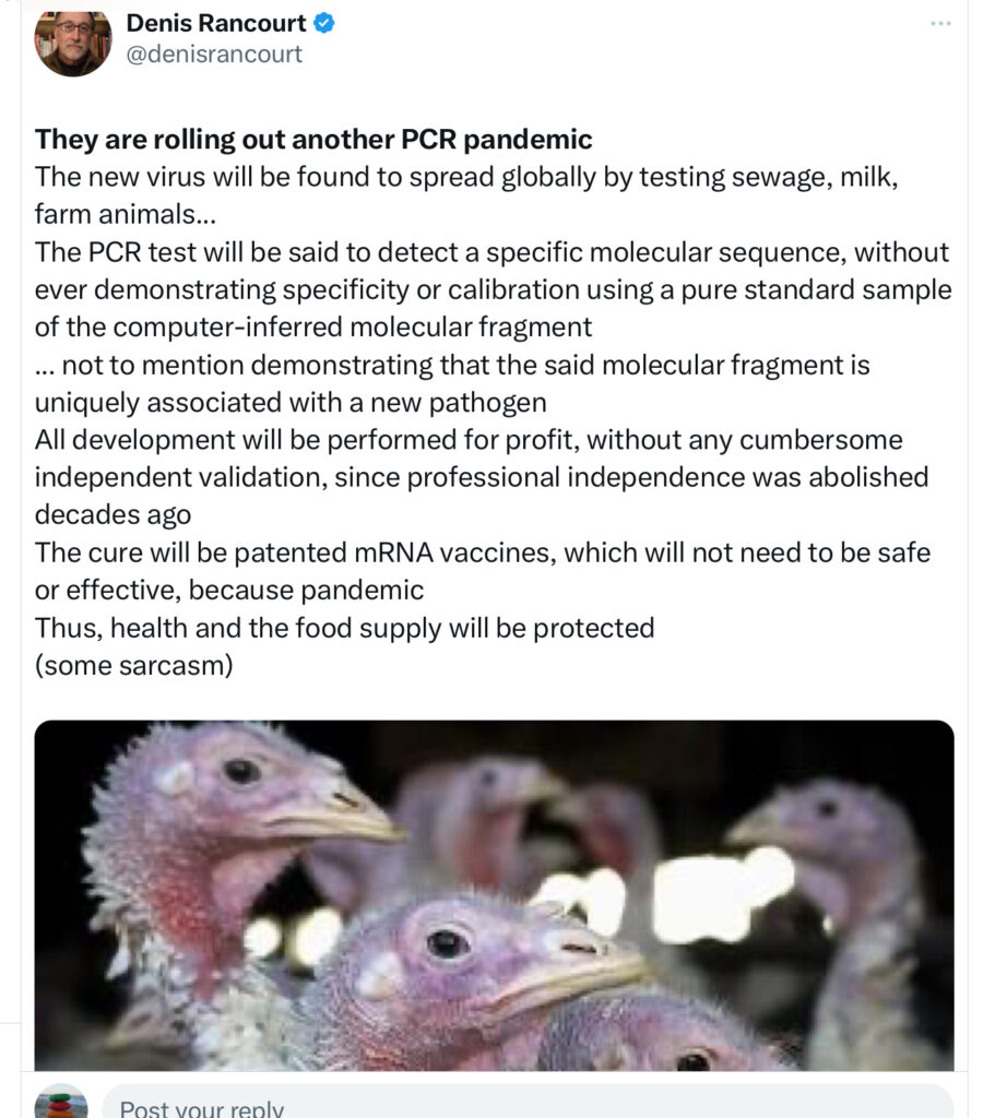 Bird Flu Hoax