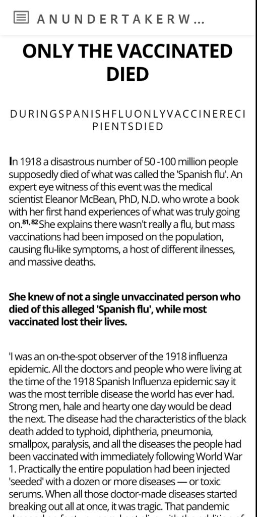 Spanish Flu
