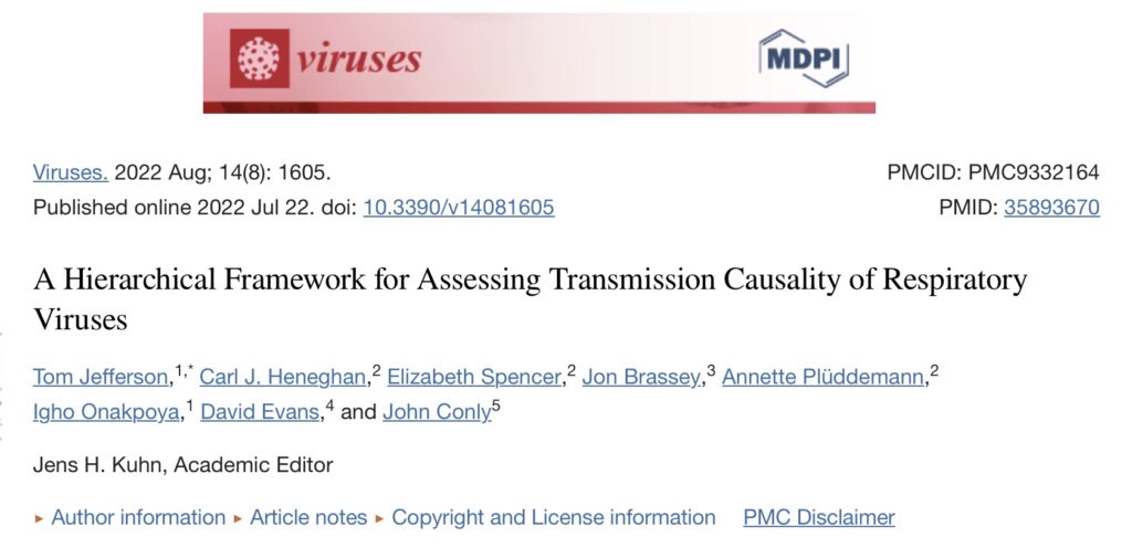 Viral transmission is poorly understood