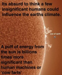 Humans are insignificant