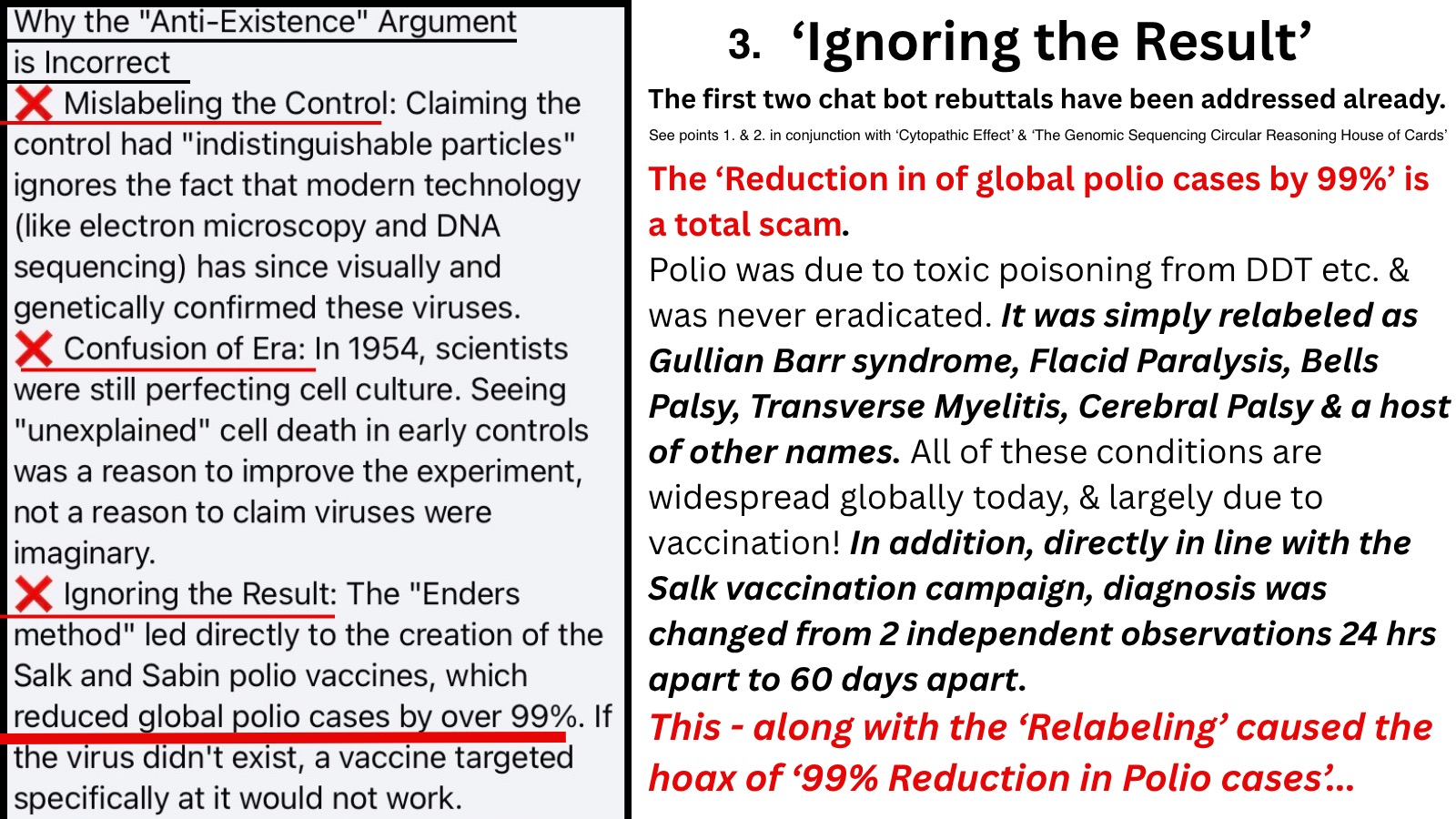 Why Chat GPT & Fact Checkers are Incorrect about Virus Existence Part 3