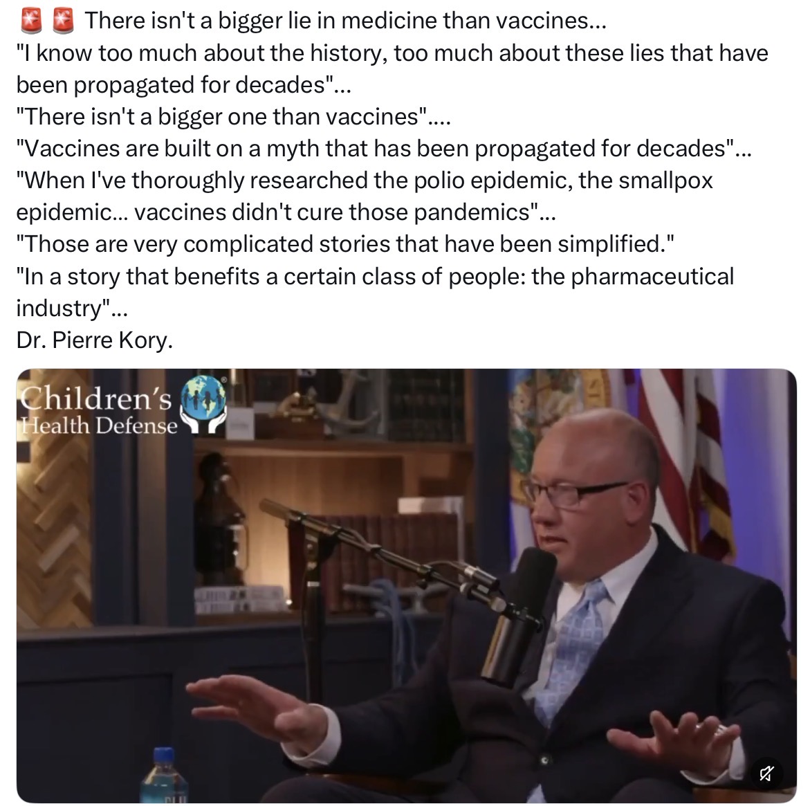 There isn't a bigger lie in medicine than vaccines!