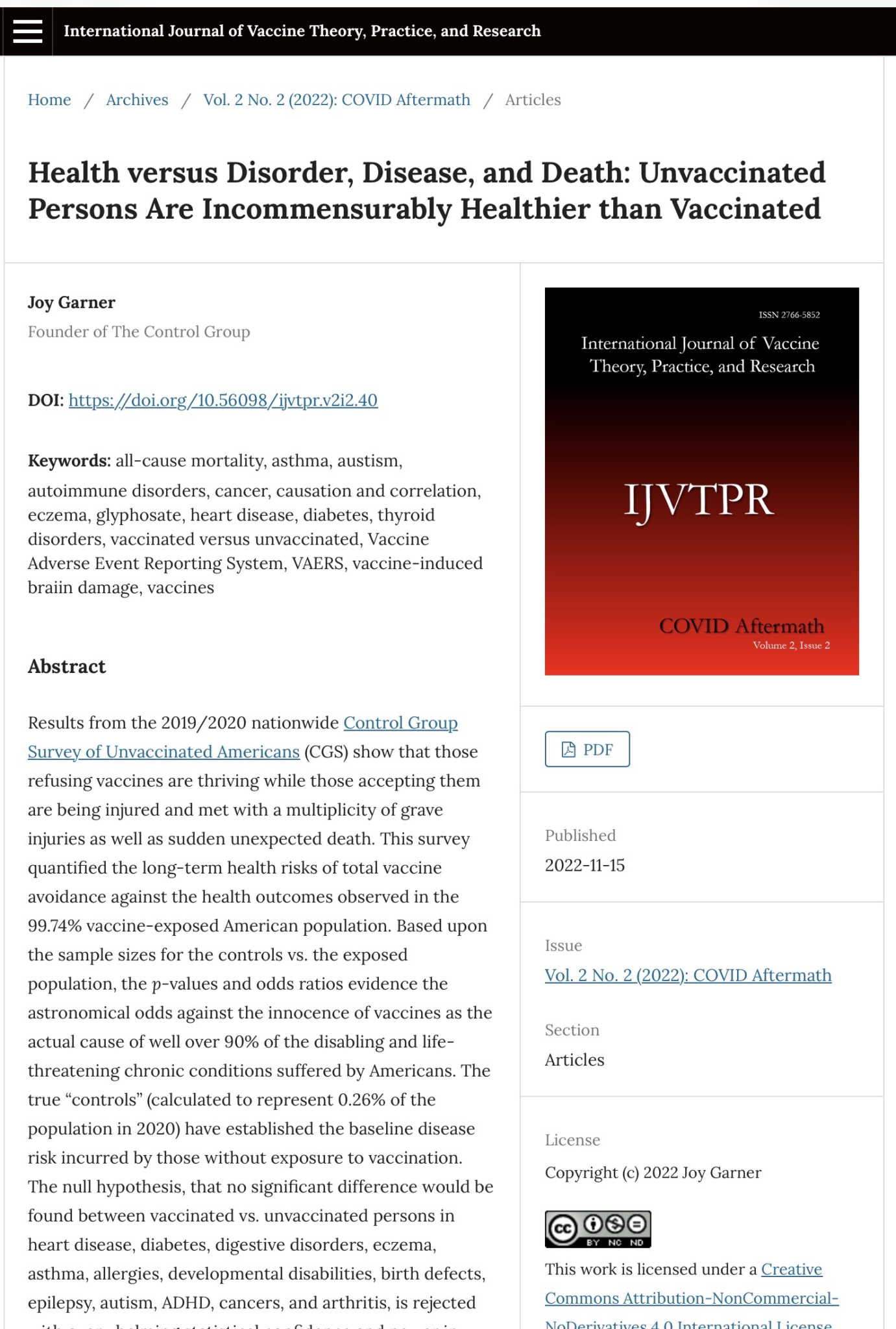 Vaccines Indisputably cause at least 90% of chronic disease