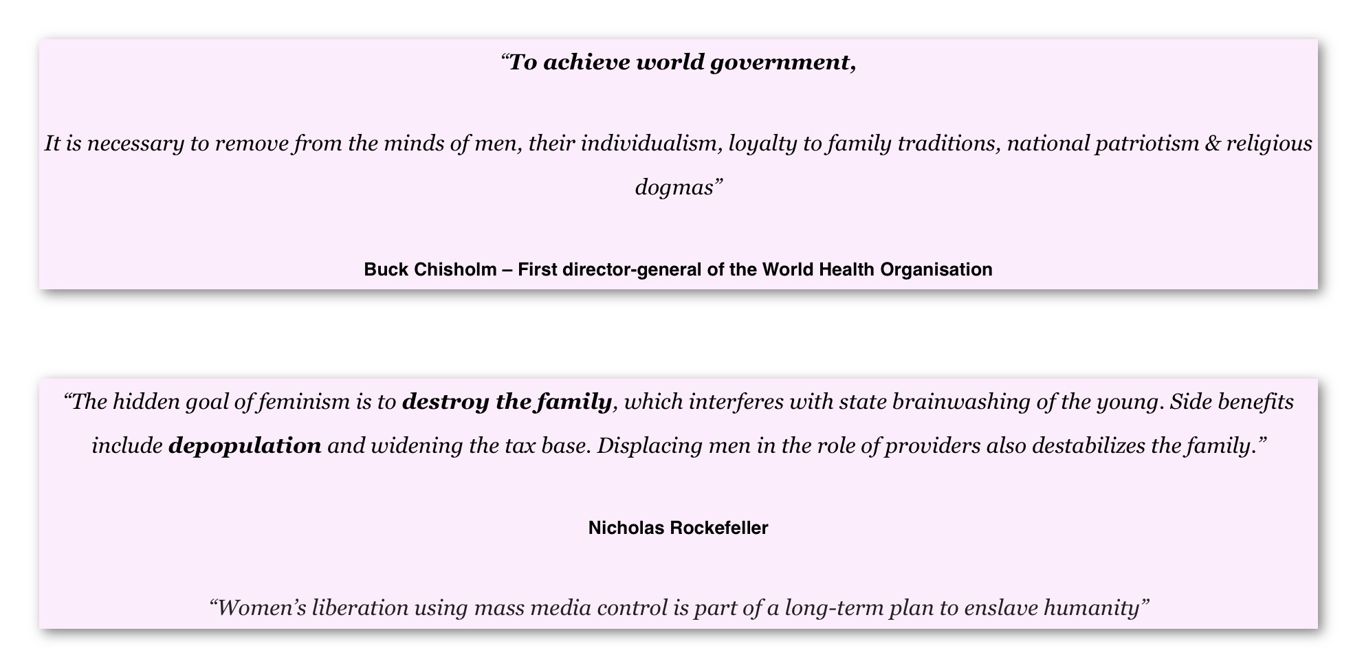 One World Government